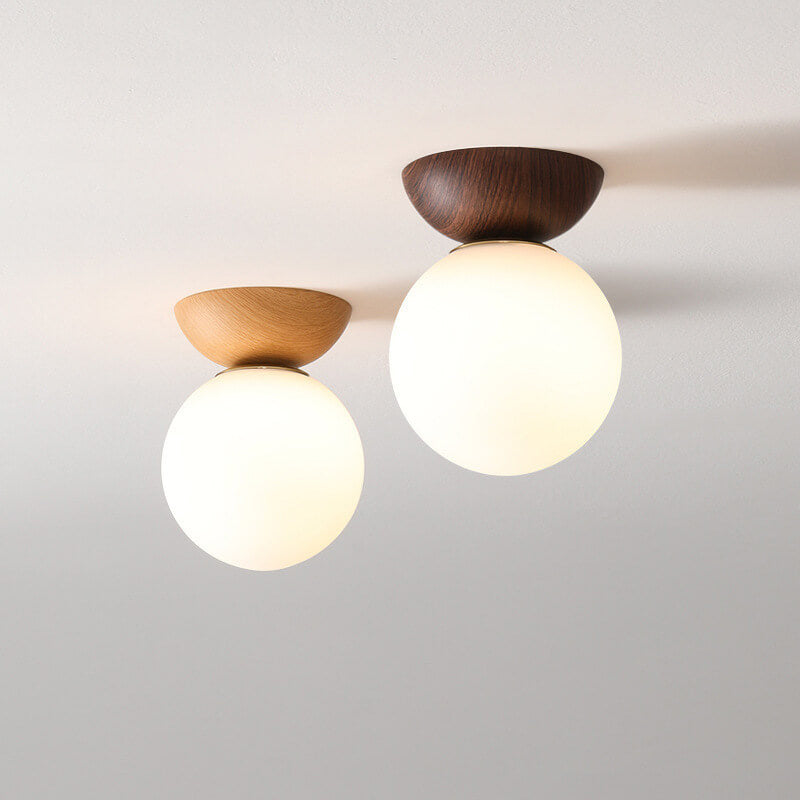 Nivara – Moderne Deckenlampe aus Holz