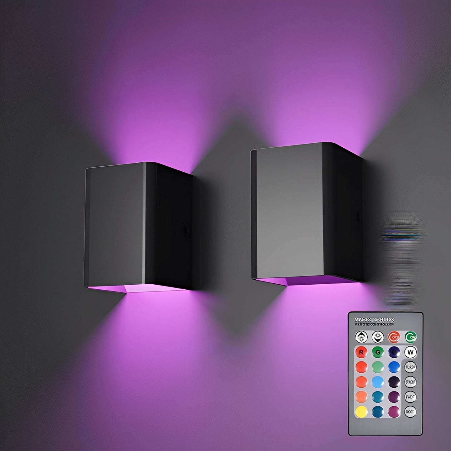 Lucia – Quadratische Luminous LED-Wandlampe