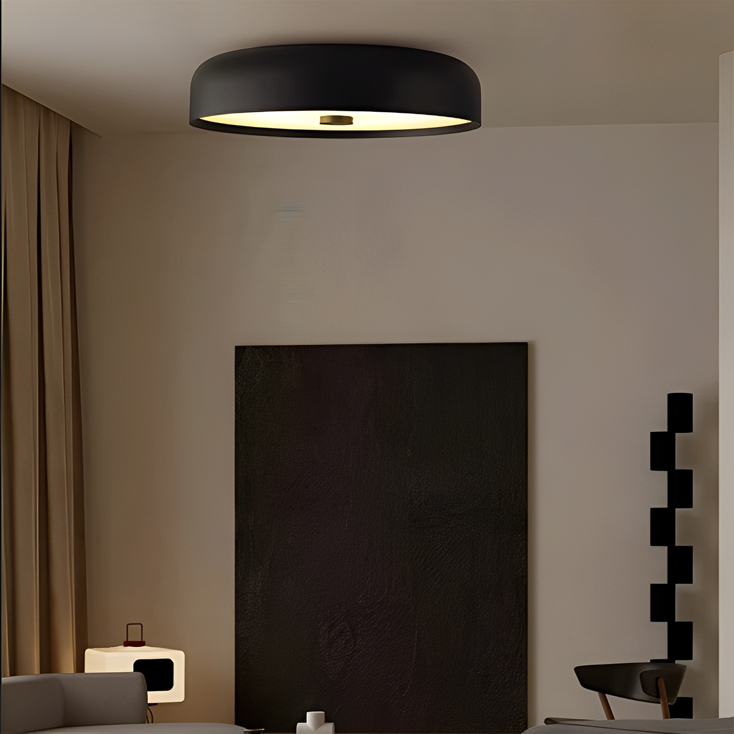 Tasha – Italienische Runde Minimalistische Deckenlampe