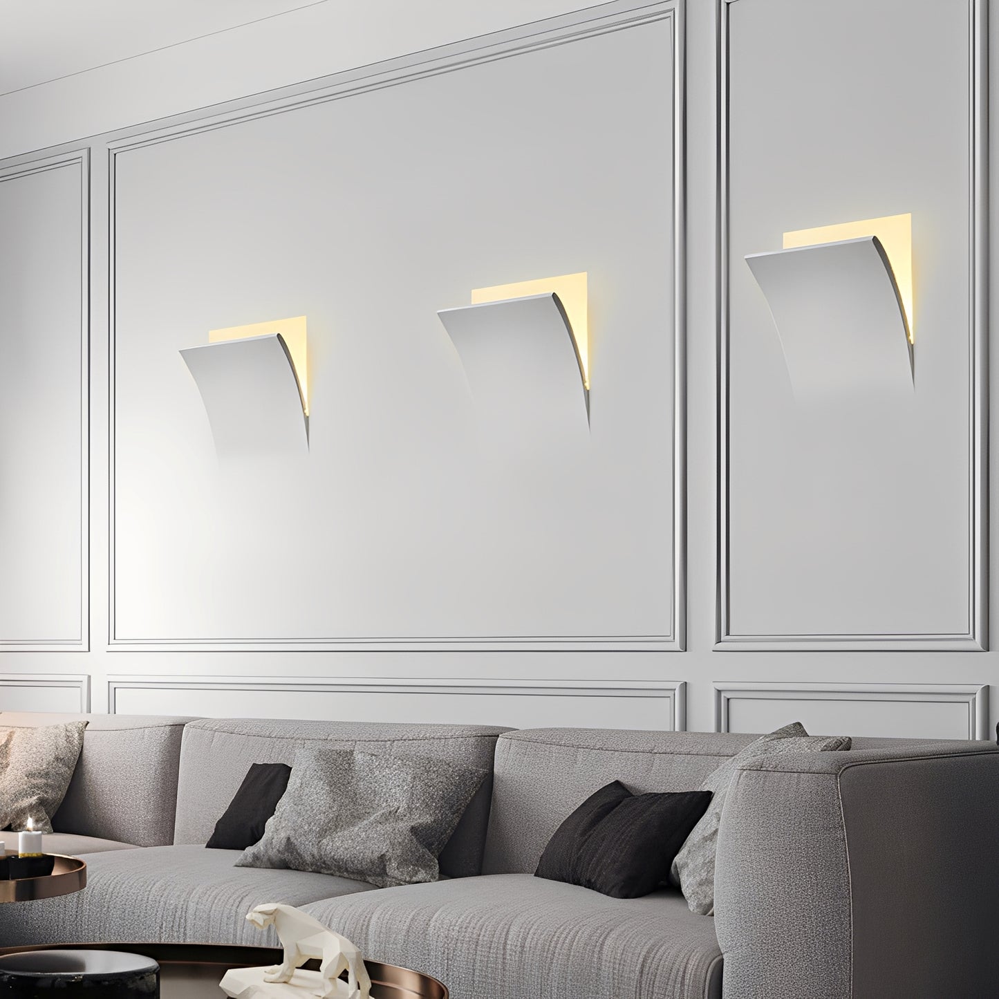 Aria – Moderne Eingebaute LED-Wandleuchte