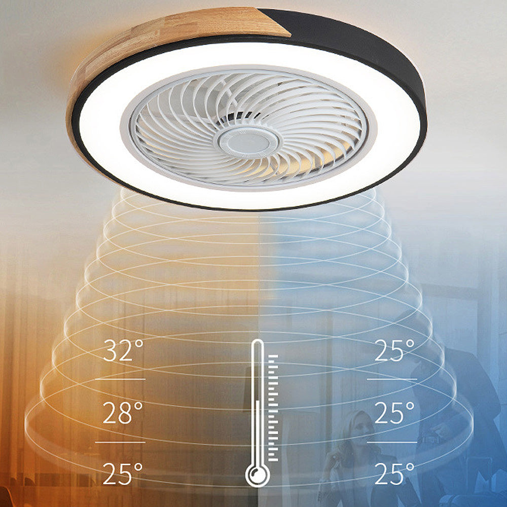 Aeron – Rotierende Deckenventilator-Leuchte