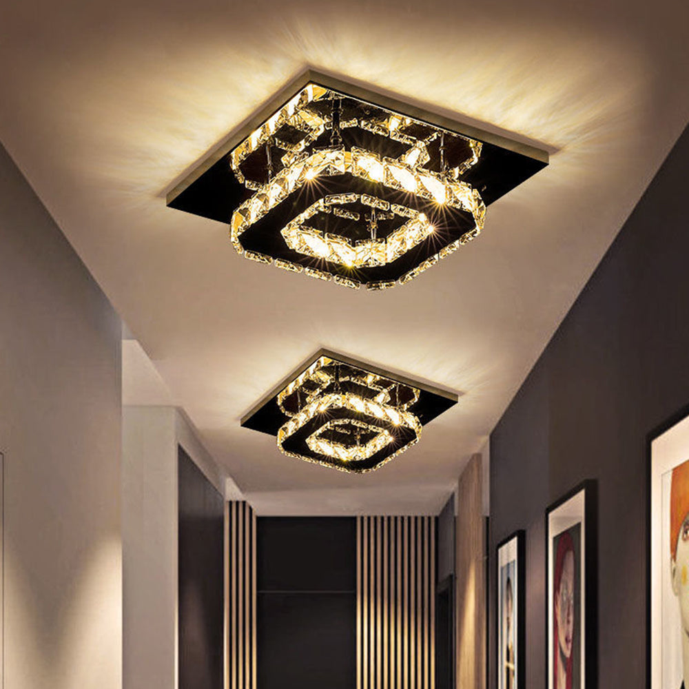 Astra – LED-Kristall-Deckenleuchte