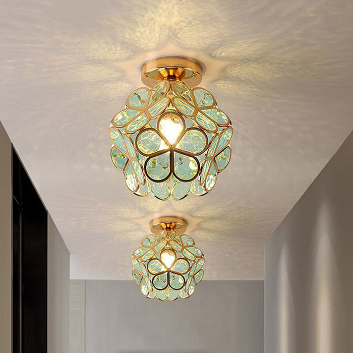 Bloemen – Moderne Glas-Deckenleuchte
