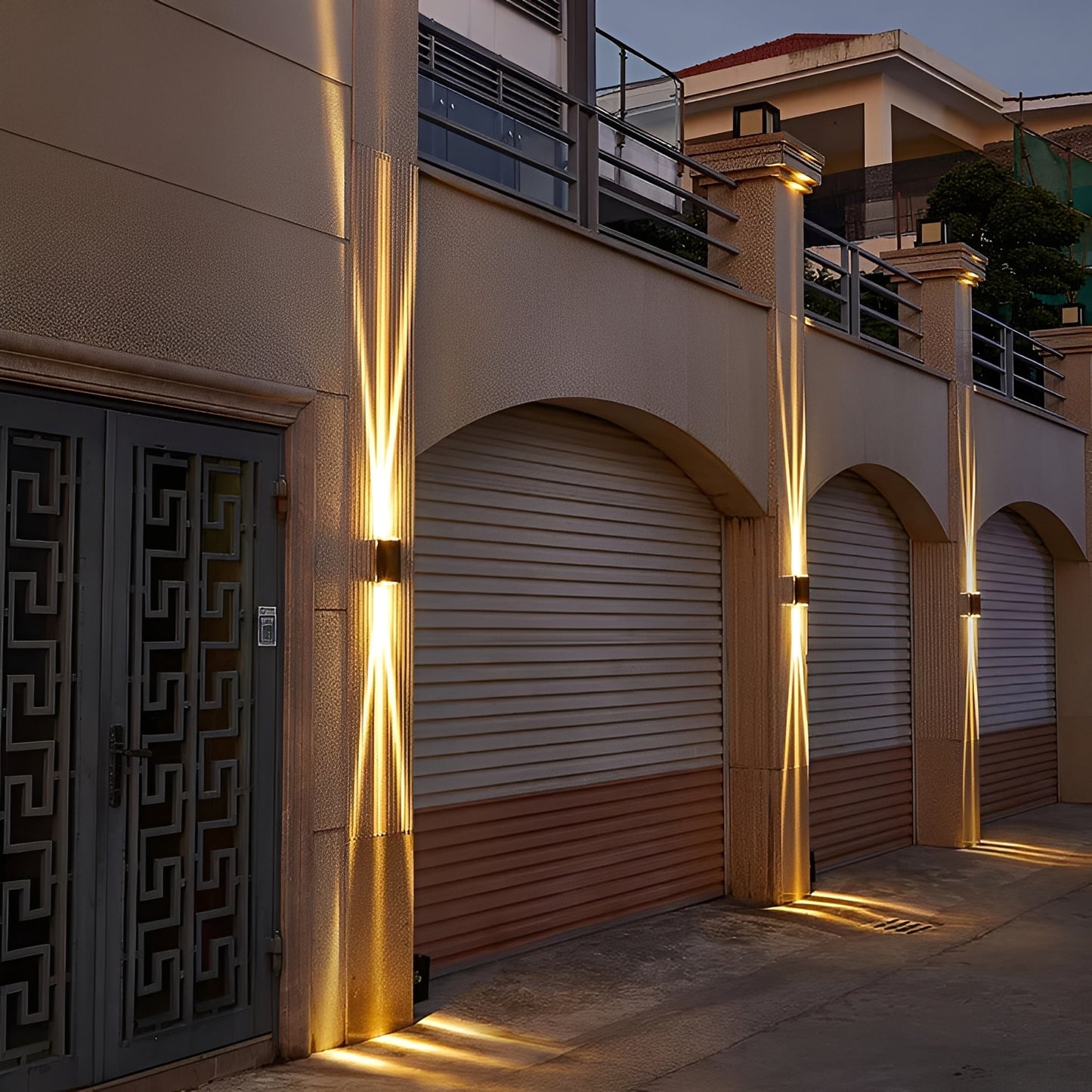 Aeris – Outdoor LED Wandlampe