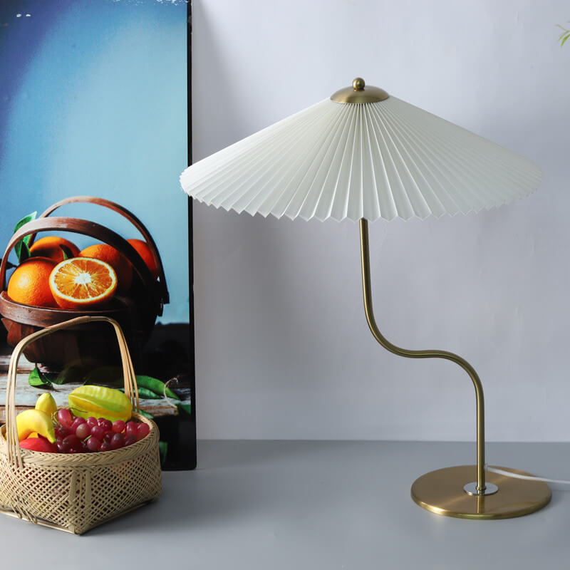 Clarette – Retro Falt-Tischlampe