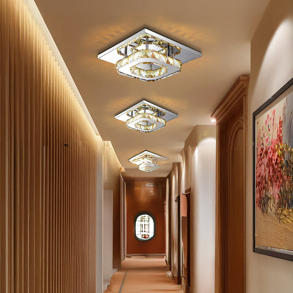 Astra – LED-Kristall-Deckenleuchte