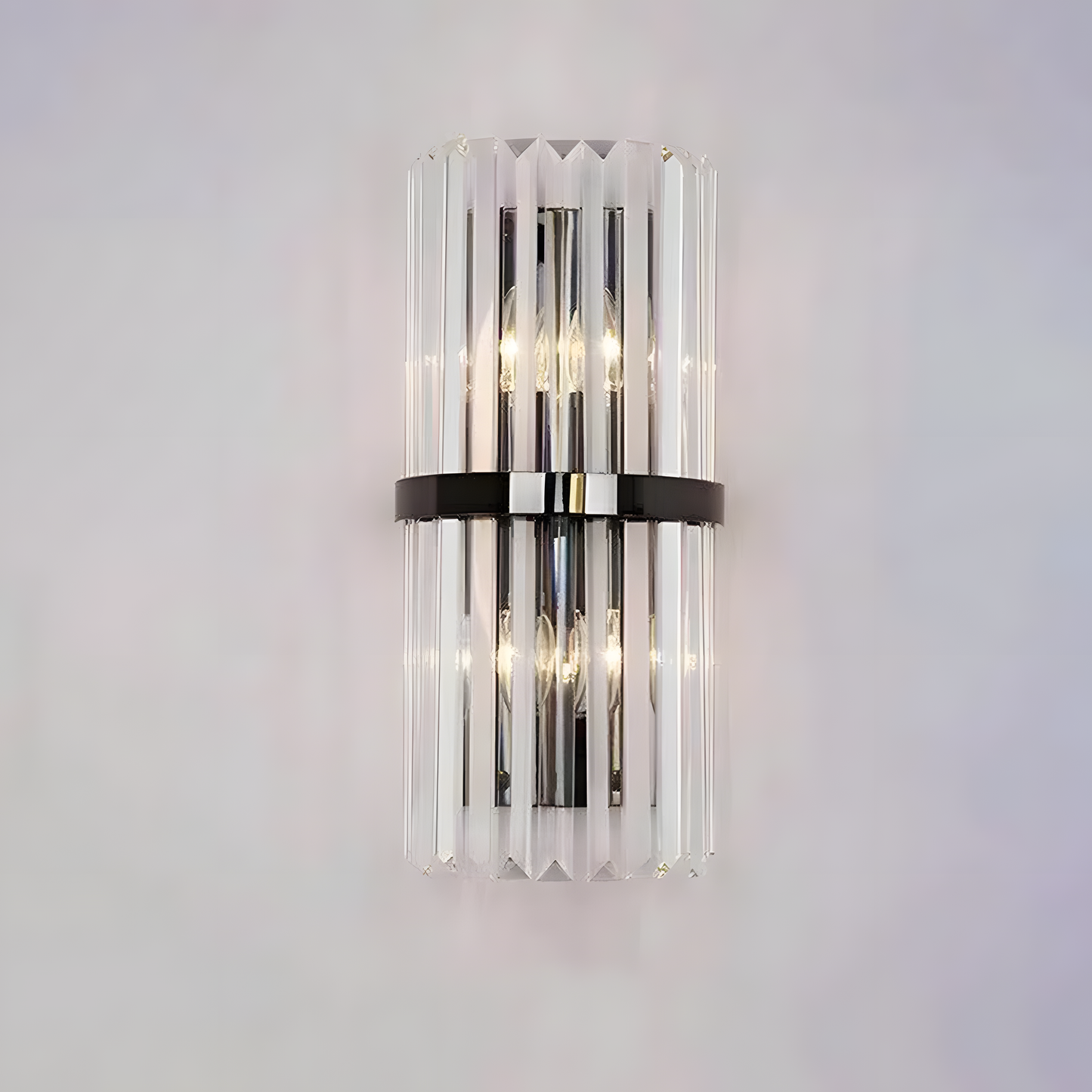 Rafael – Zeitgenössische Edelstahl-Wandlampe