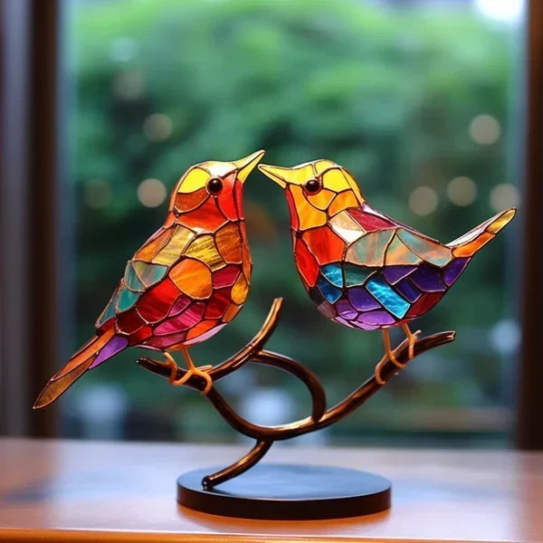 Oryxen - Handgefertigte Vogelstatue
