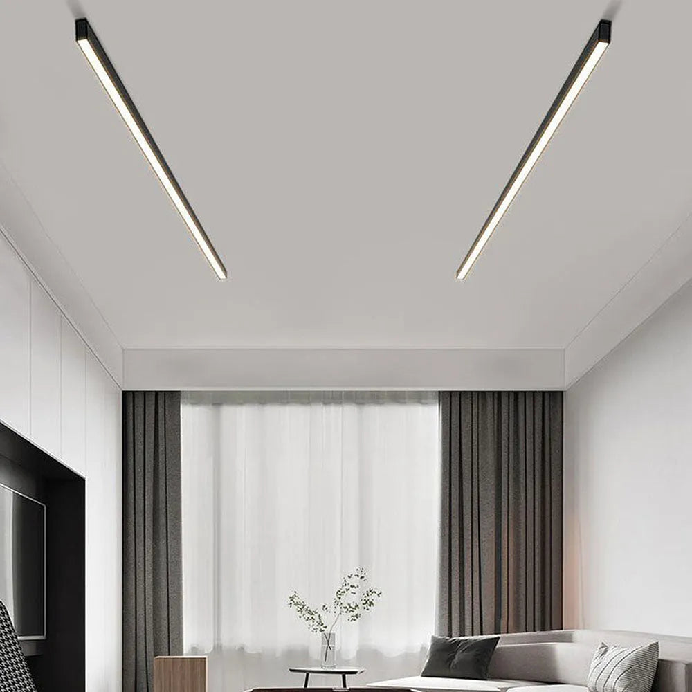 Lorin – Minimalistische Lineare LED-Deckenleuchte