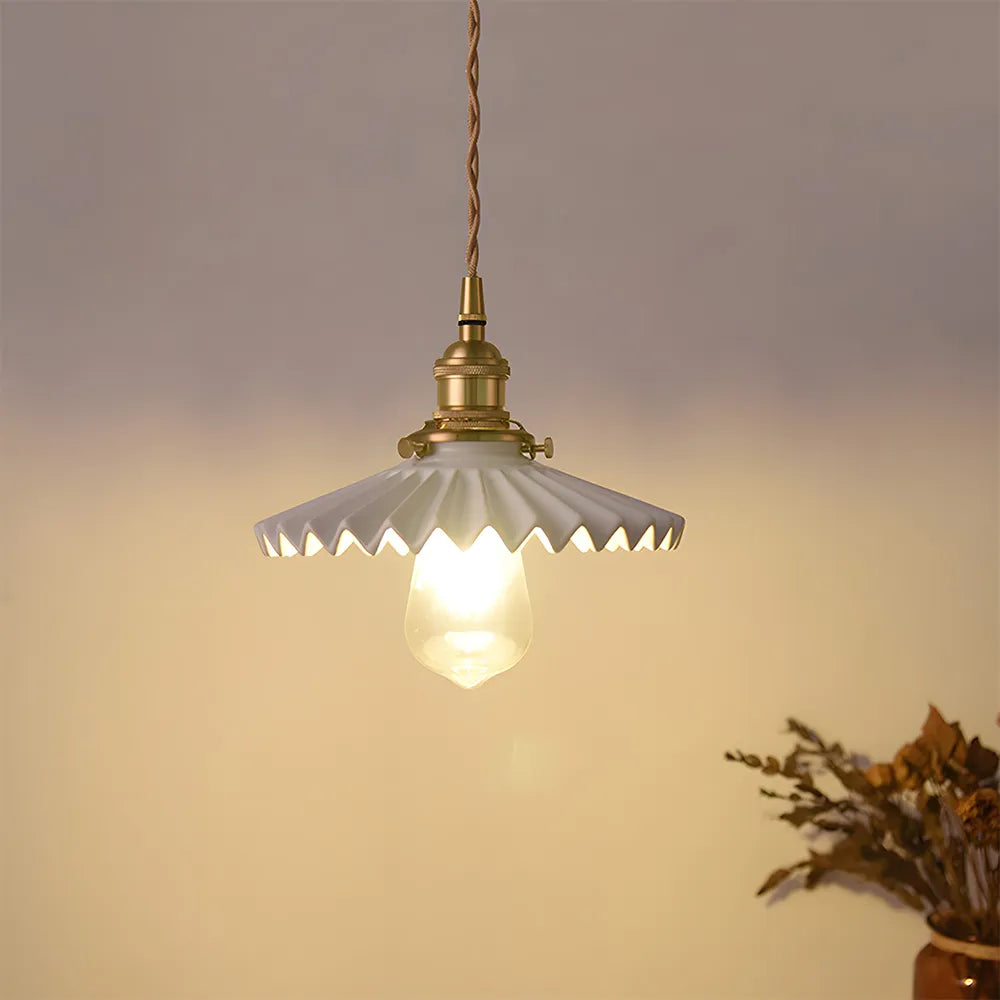 Mira – Elegante Keramik Pendelleuchte