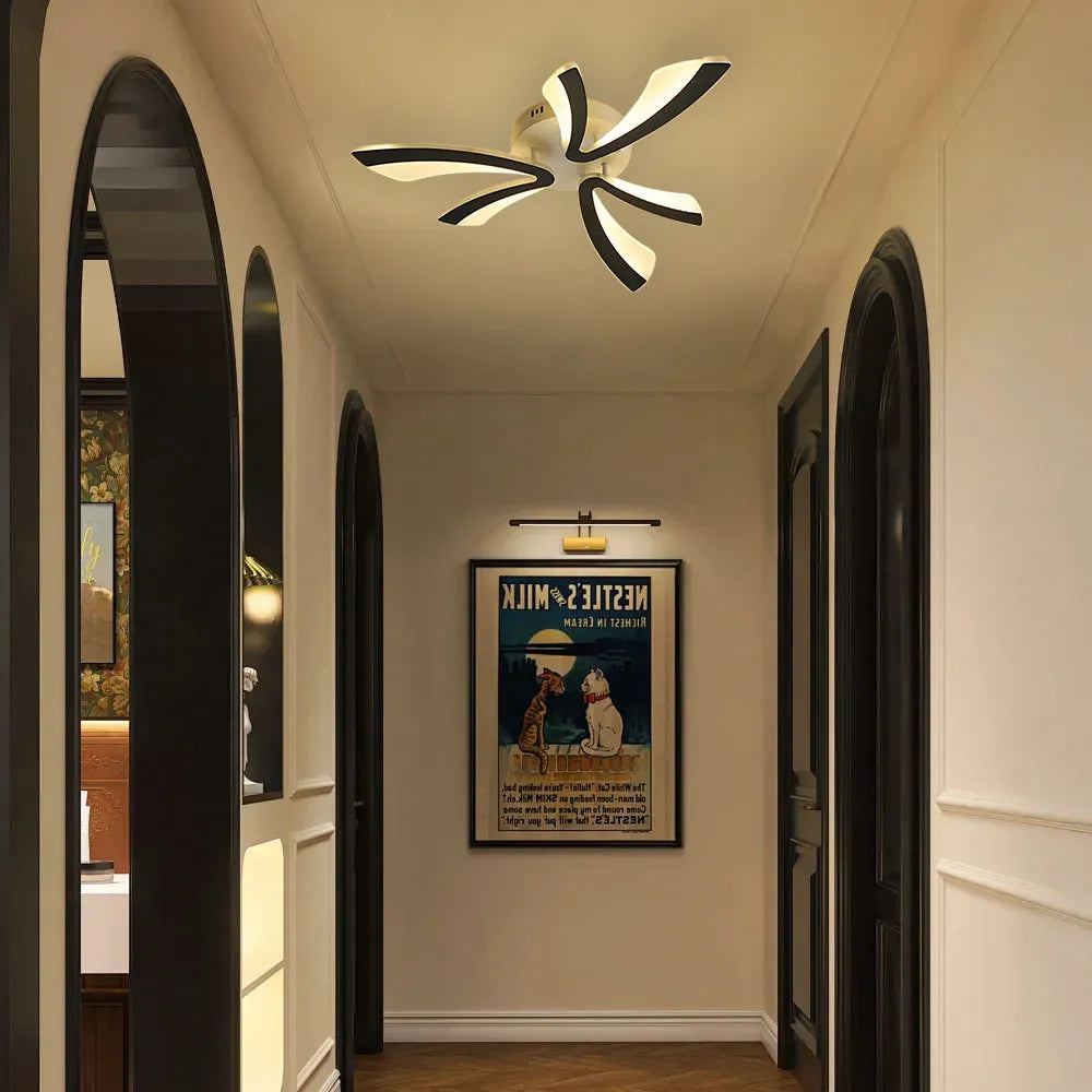 Myra – Moderne Acryl Petal LED Deckenlampe