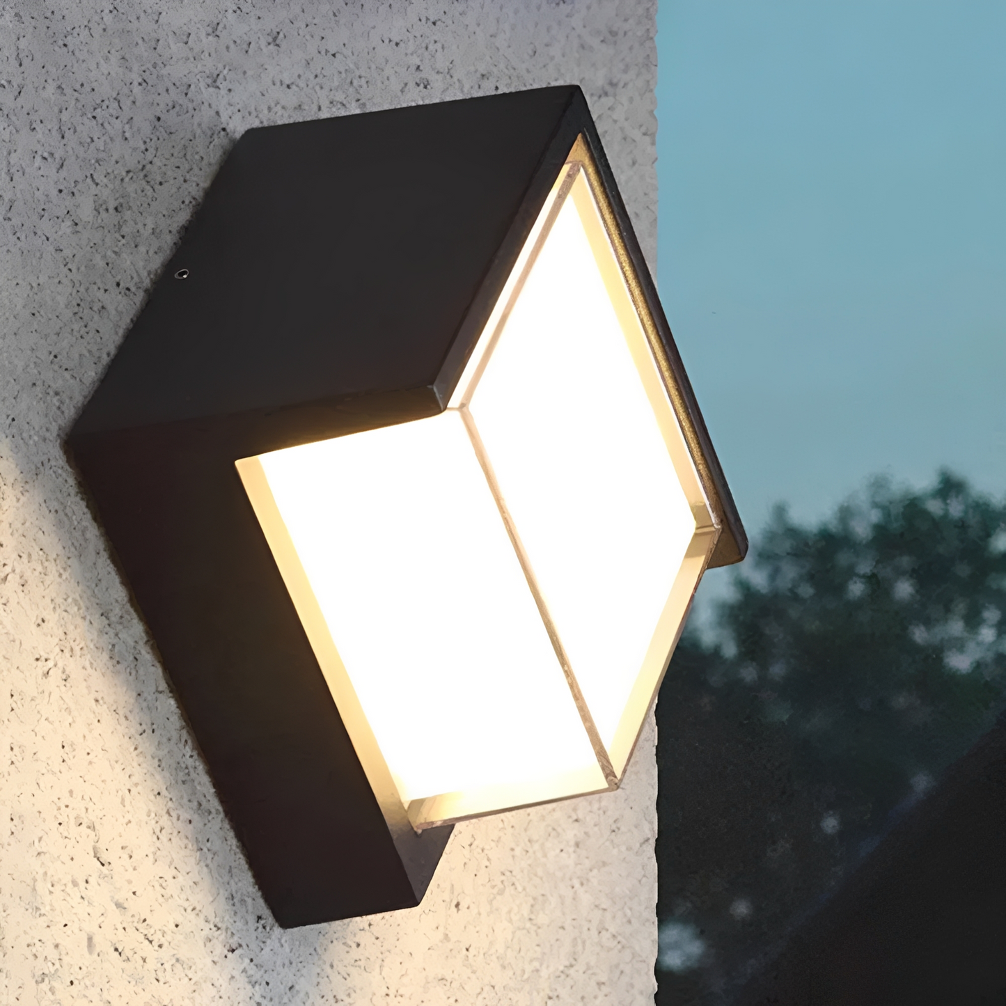 Cortena – Dimm­bare LED-Außenwandleuchte