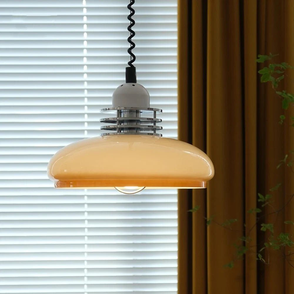 Noa – Bauhaus Glas Hängeleuchte