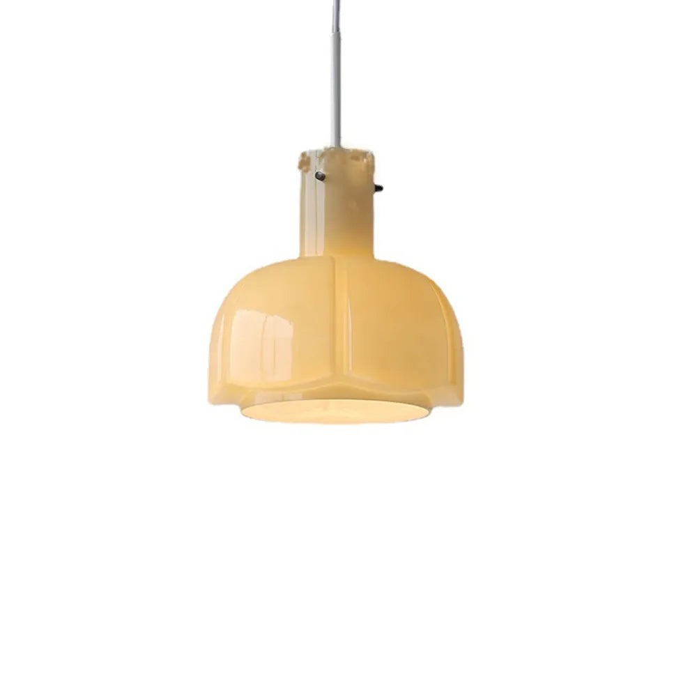 Lanie – Moderne Glas-Blumen-Pendelleuchte
