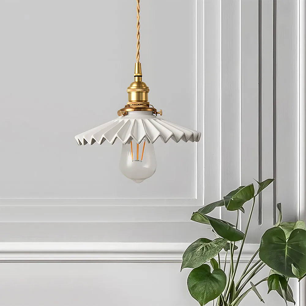 Mira – Elegante Keramik Pendelleuchte