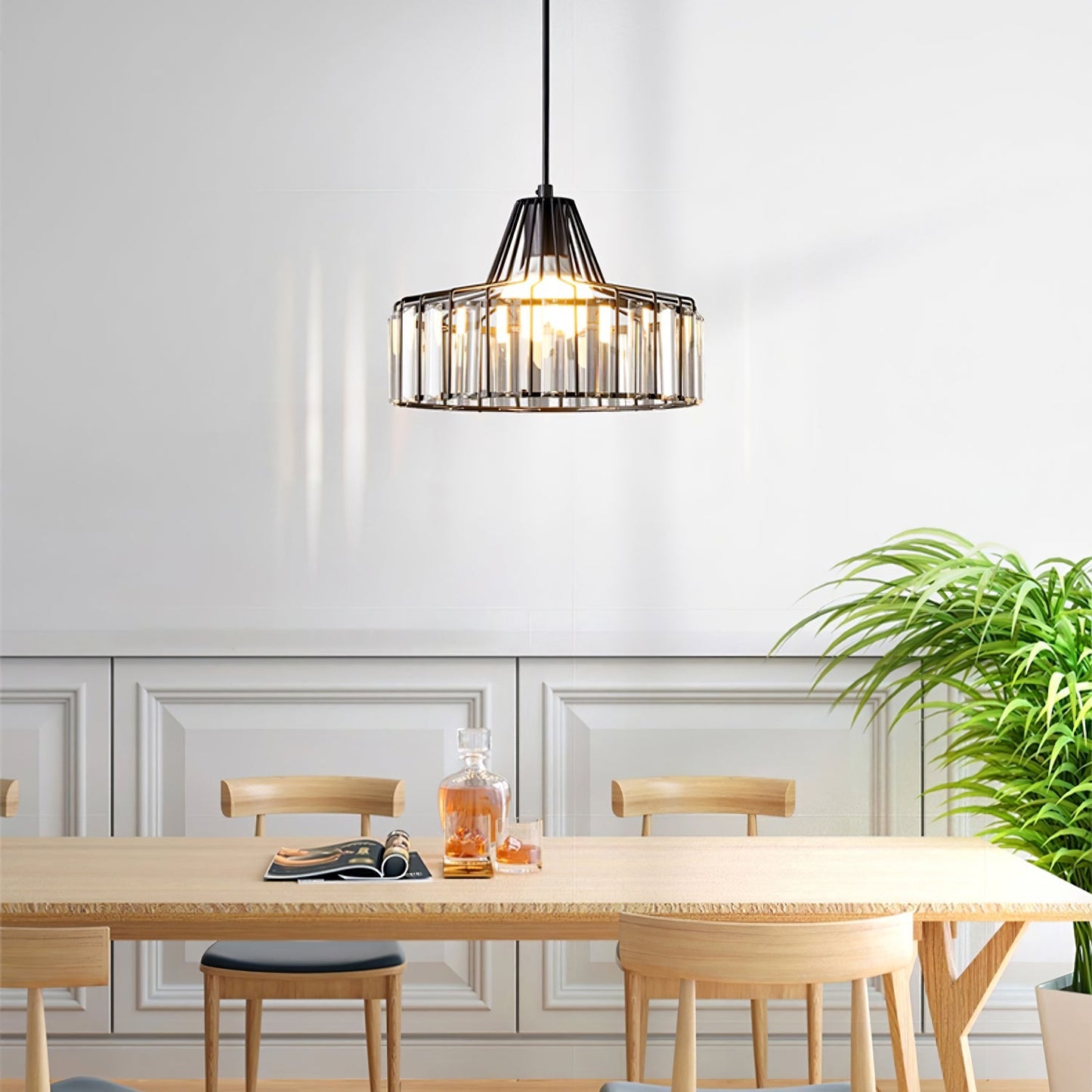 Celina – Kristall-Luxus-Pendelleuchte