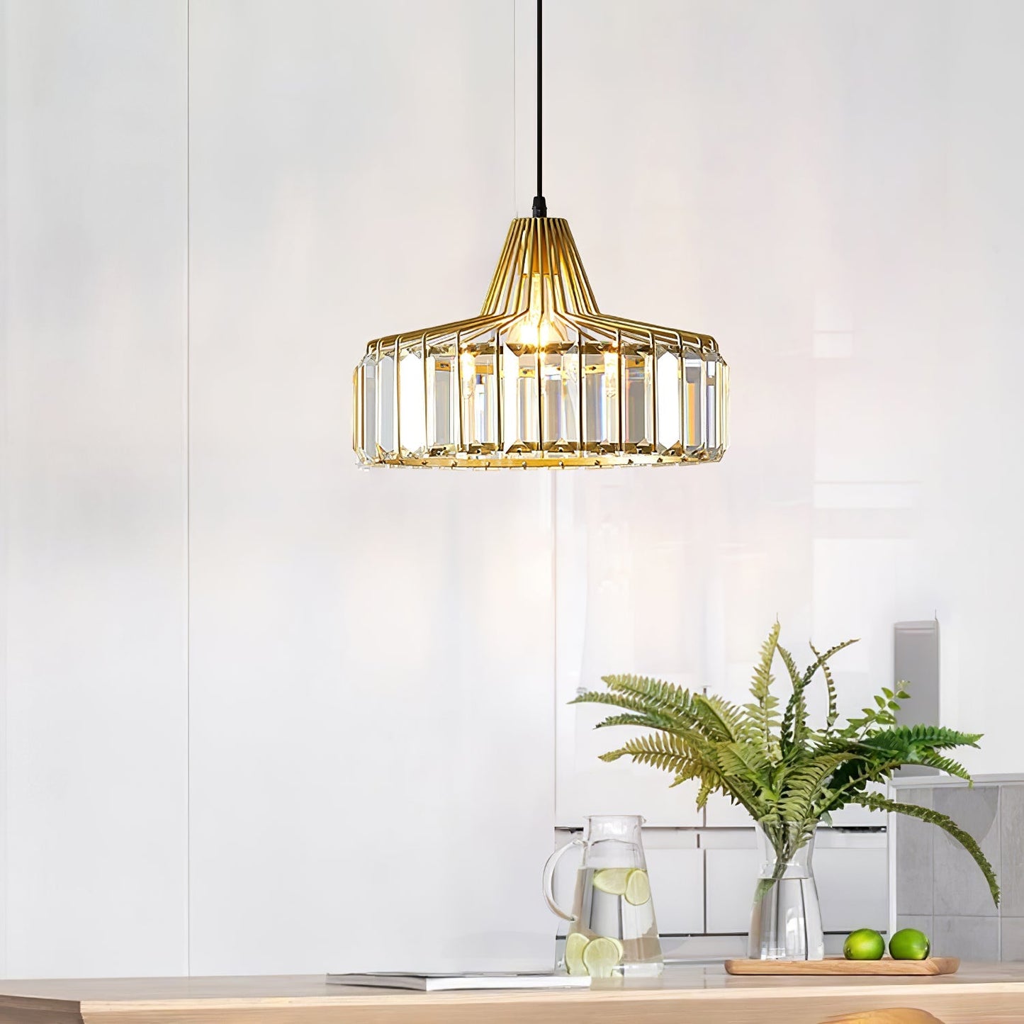 Celina – Kristall-Luxus-Pendelleuchte