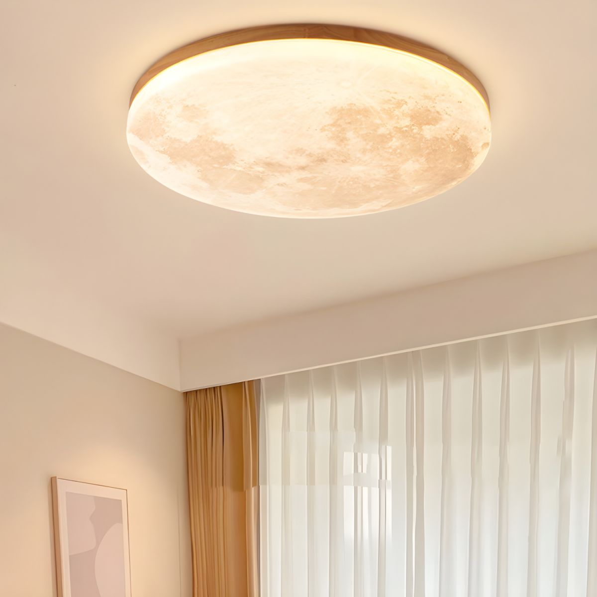 Manon – Zeitlose, runde LED-Deckenleuchte
