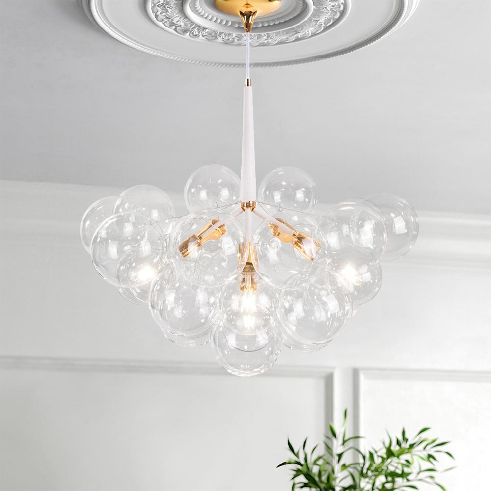 Mori – Großer Glasblasen-Kronleuchter