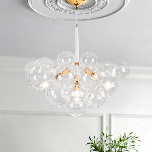 Mori – Großer Glasblasen-Kronleuchter