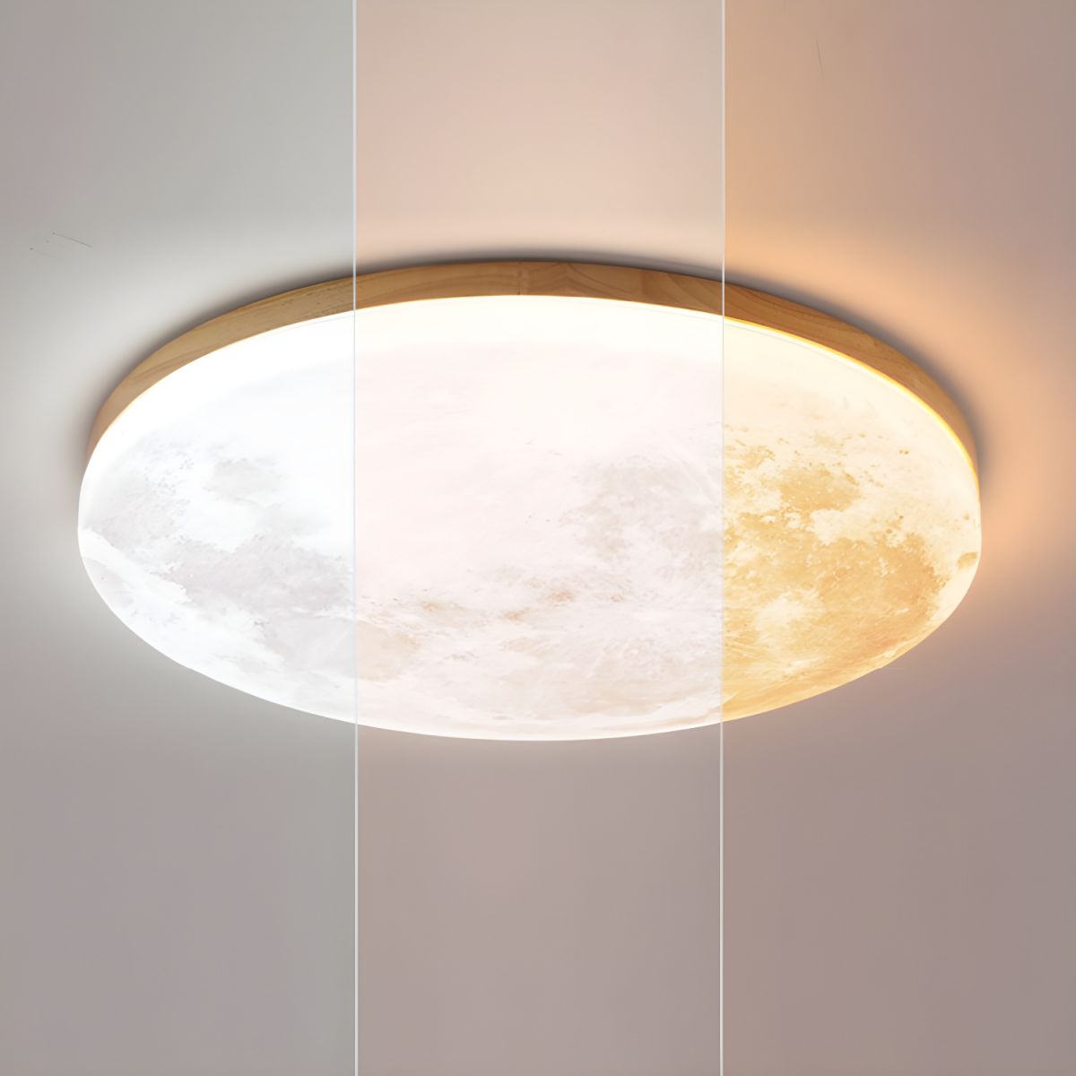 Manon – Zeitlose, runde LED-Deckenleuchte
