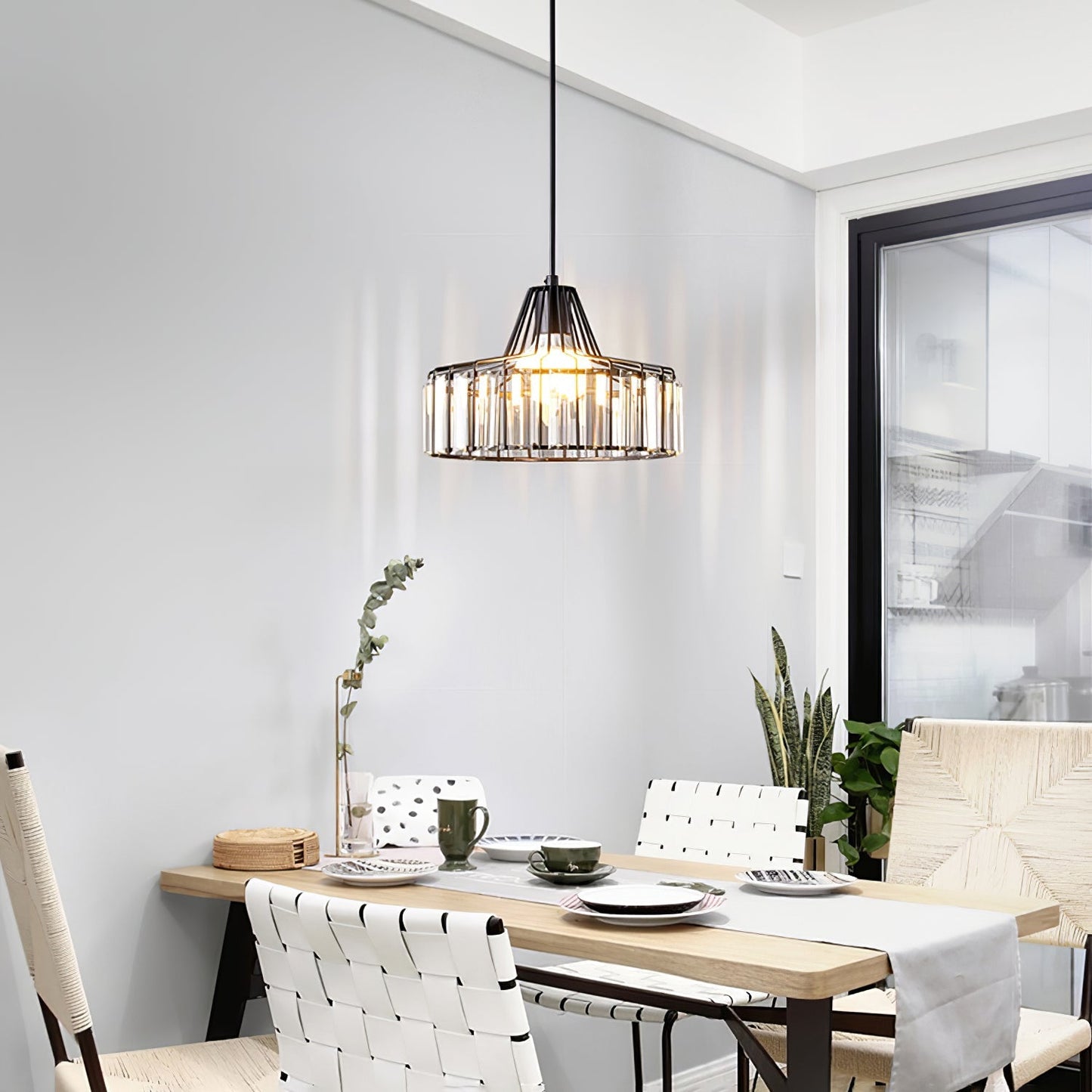 Celina – Kristall-Luxus-Pendelleuchte