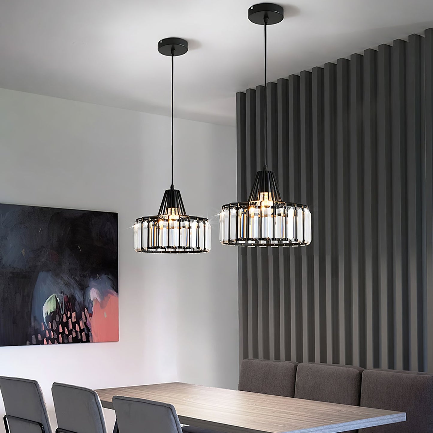 Celina – Kristall-Luxus-Pendelleuchte