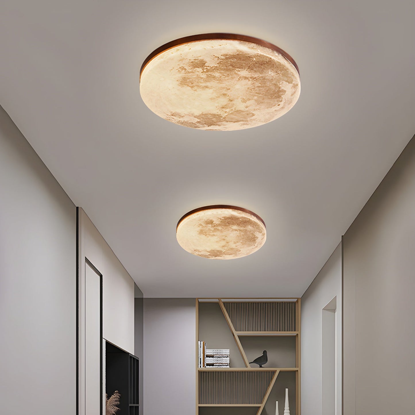 Manon – Zeitlose, runde LED-Deckenleuchte