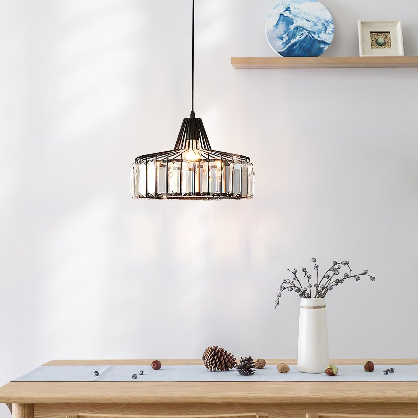 Celina – Kristall-Luxus-Pendelleuchte