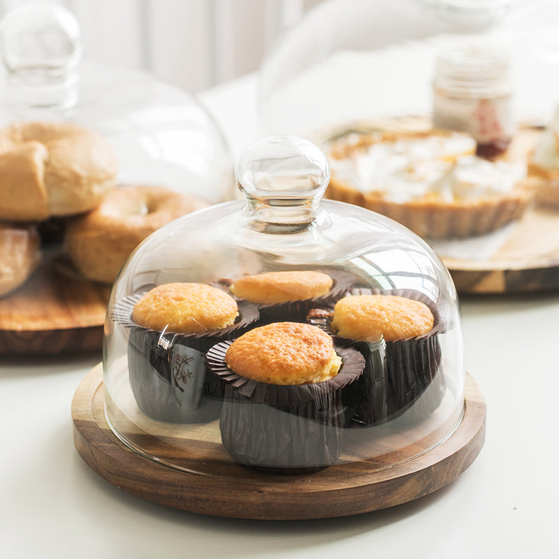 Elvra – Nordische Kuchenplatte aus Holz