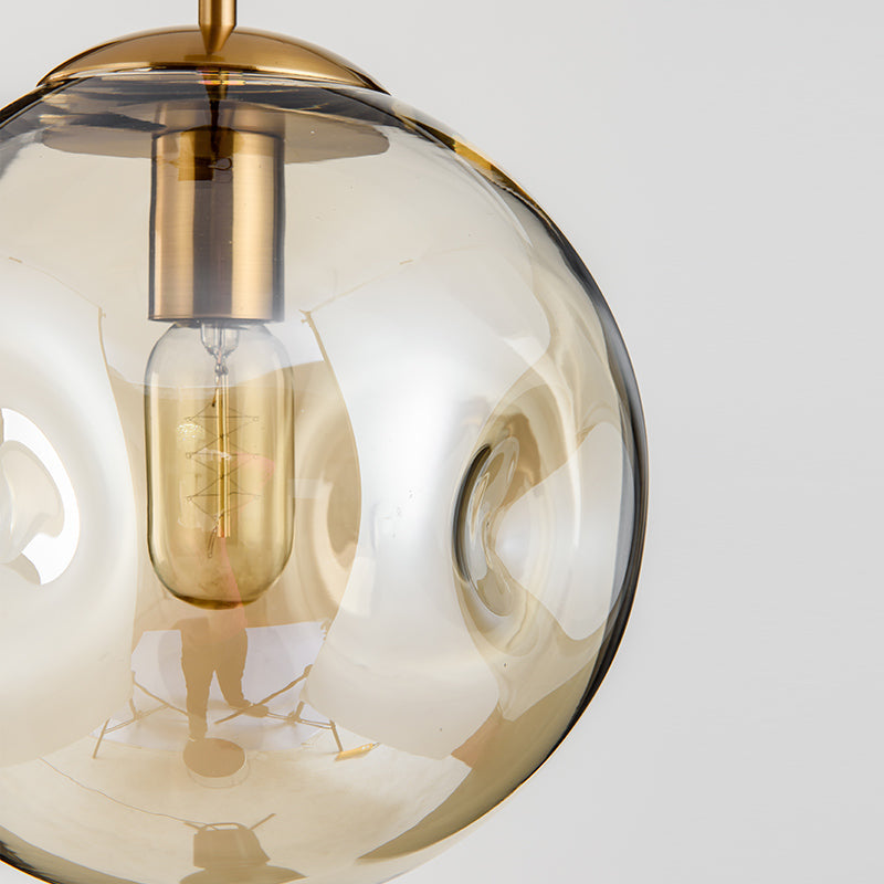 Elvion – Nordische Light-Luxury Glasball-Hängeleuchte