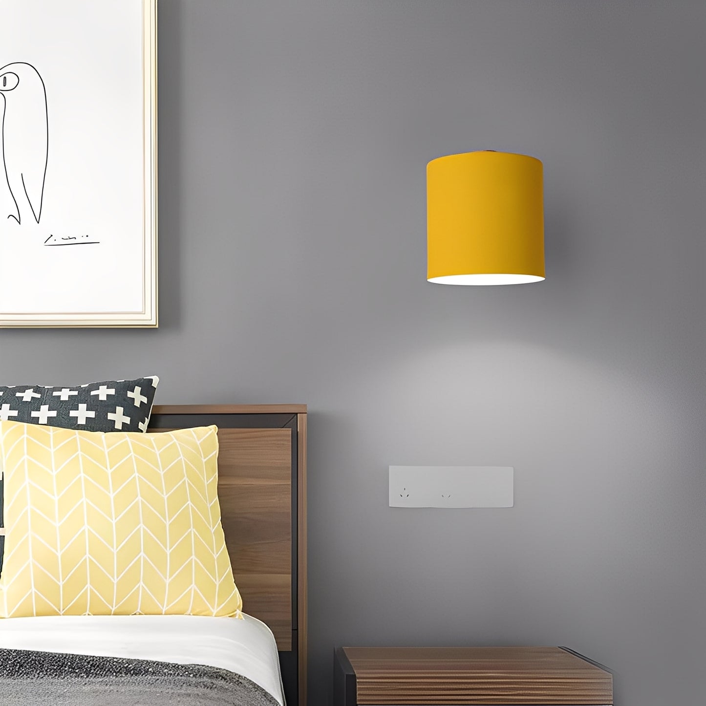 Aurora – Nordische Wohnzimmer-Wandlampe