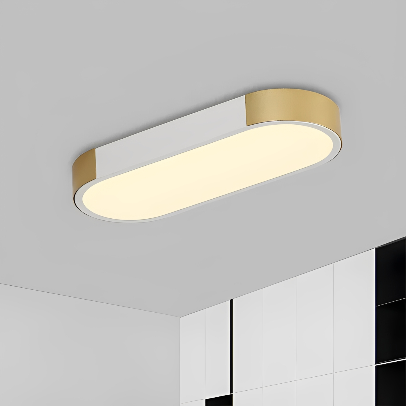 Rogie – Moderne Eisen Deckenleuchte