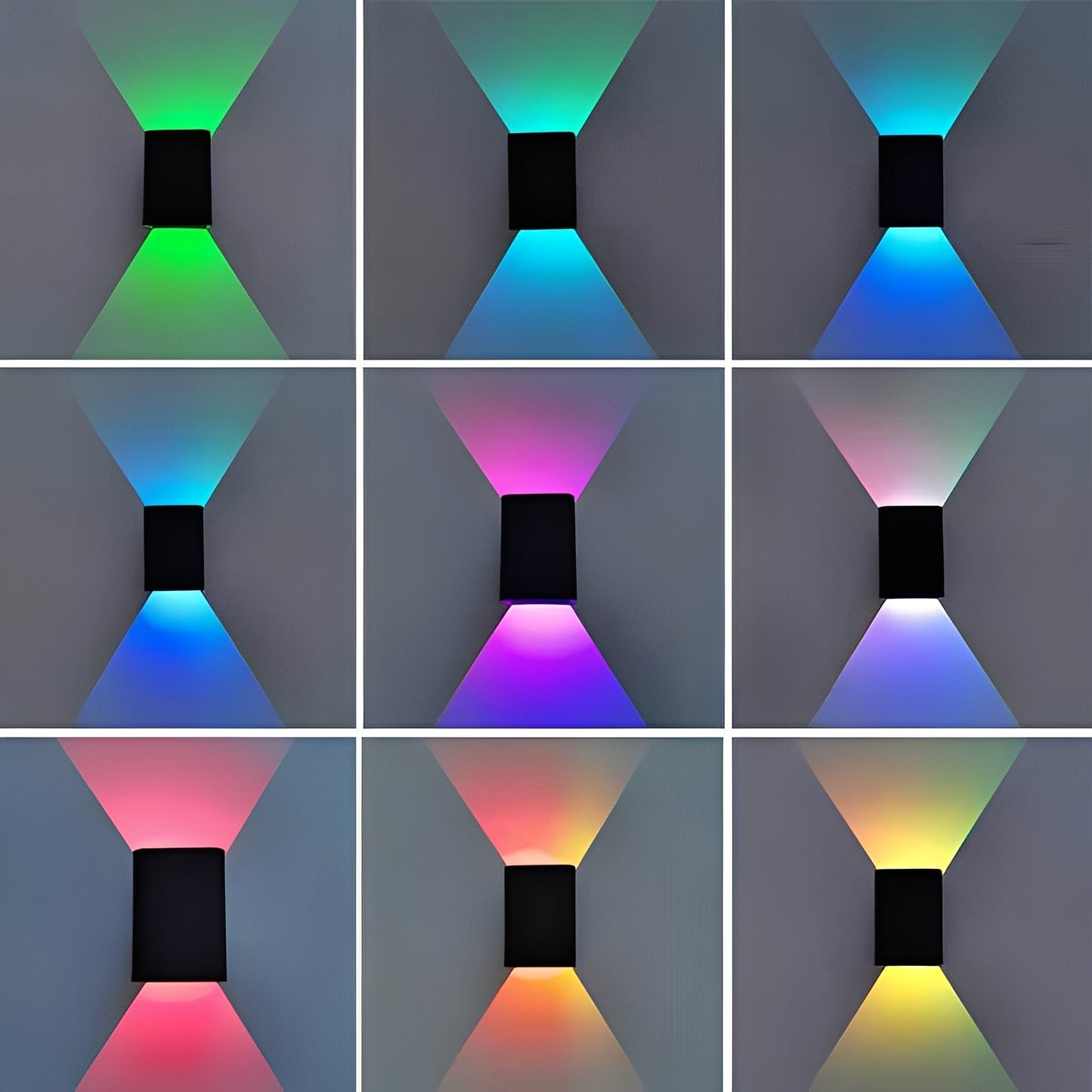 Lucia – Quadratische Luminous LED-Wandlampe