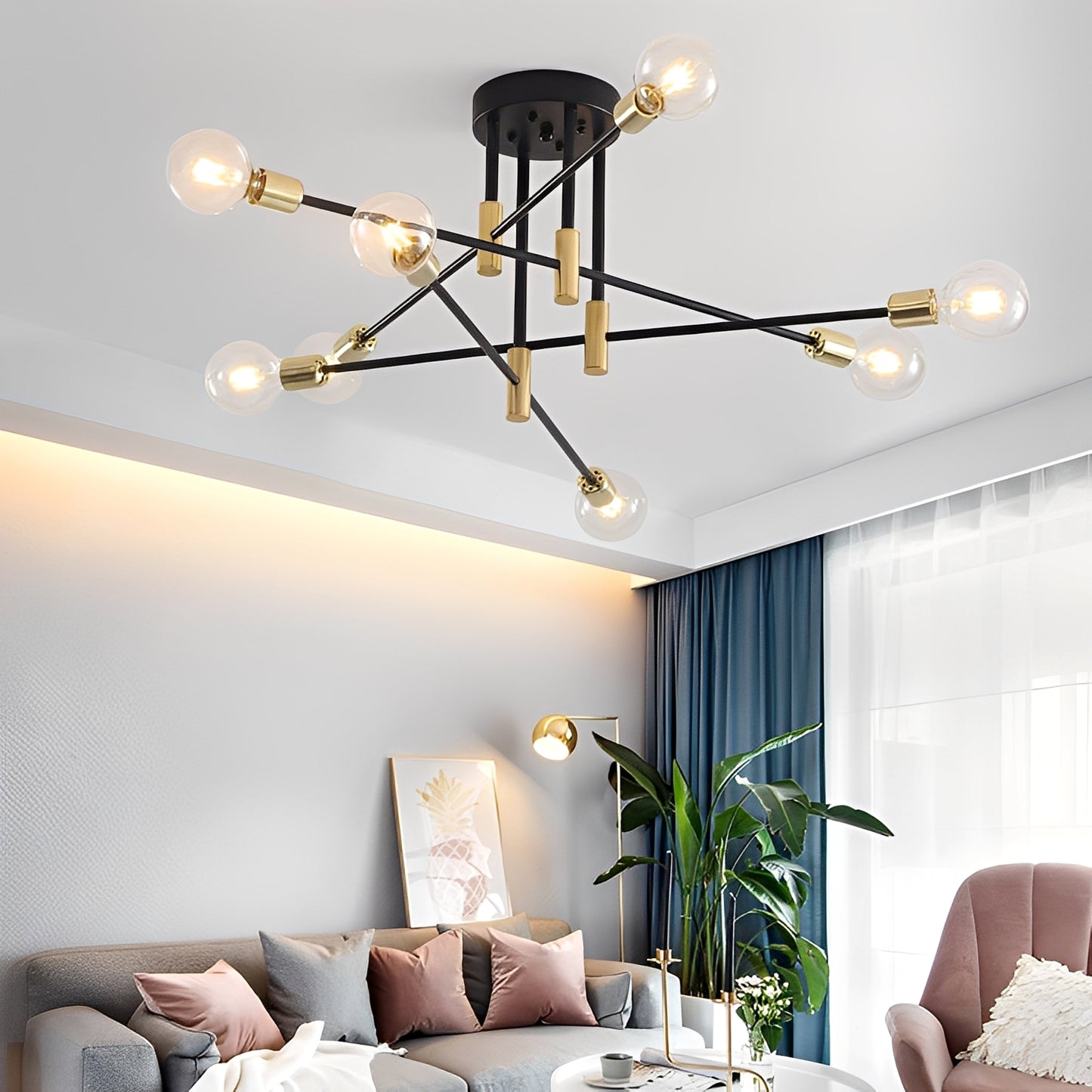 Leon – Personalisierte Schmiedeeisen-Lampe
