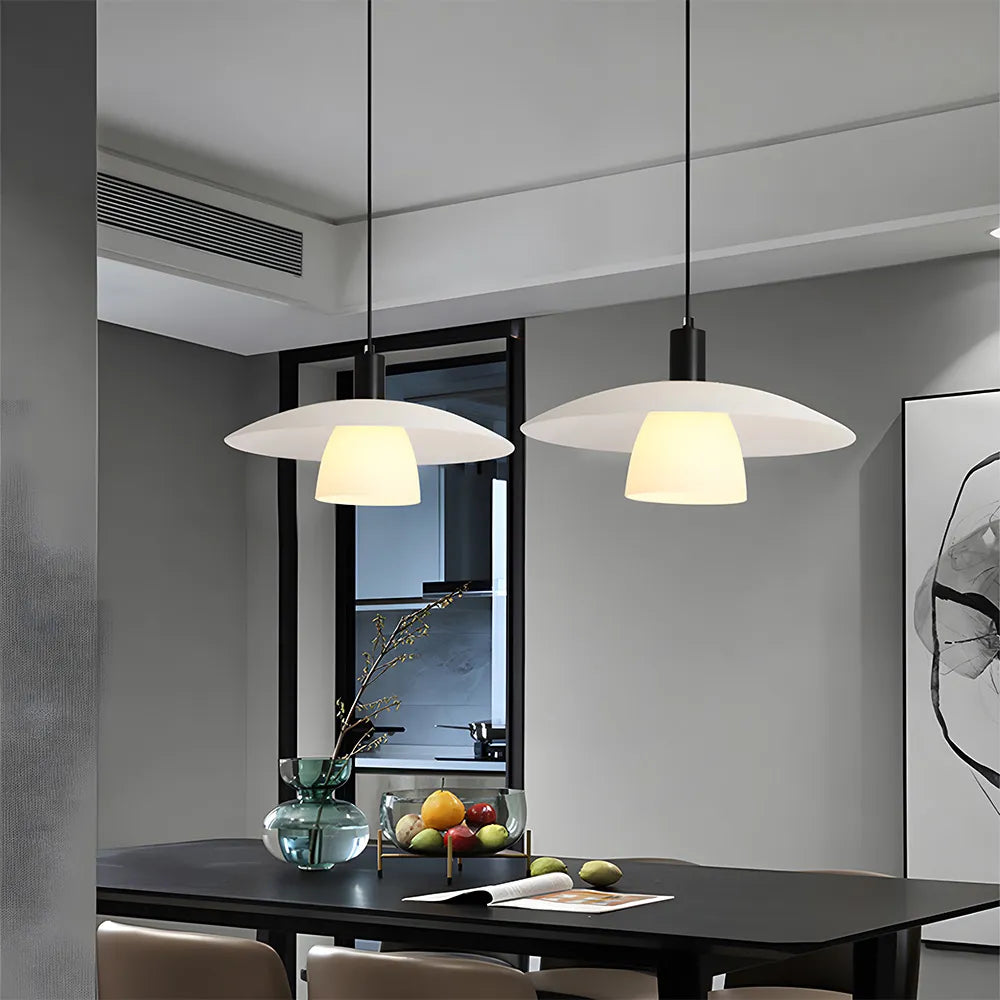 Libby – Schlichte Glas Pendelleuchte