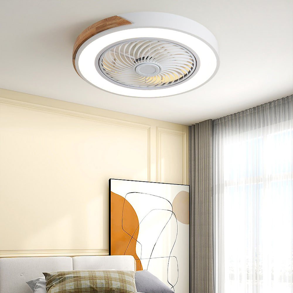 Aeron – Rotierende Deckenventilator-Leuchte