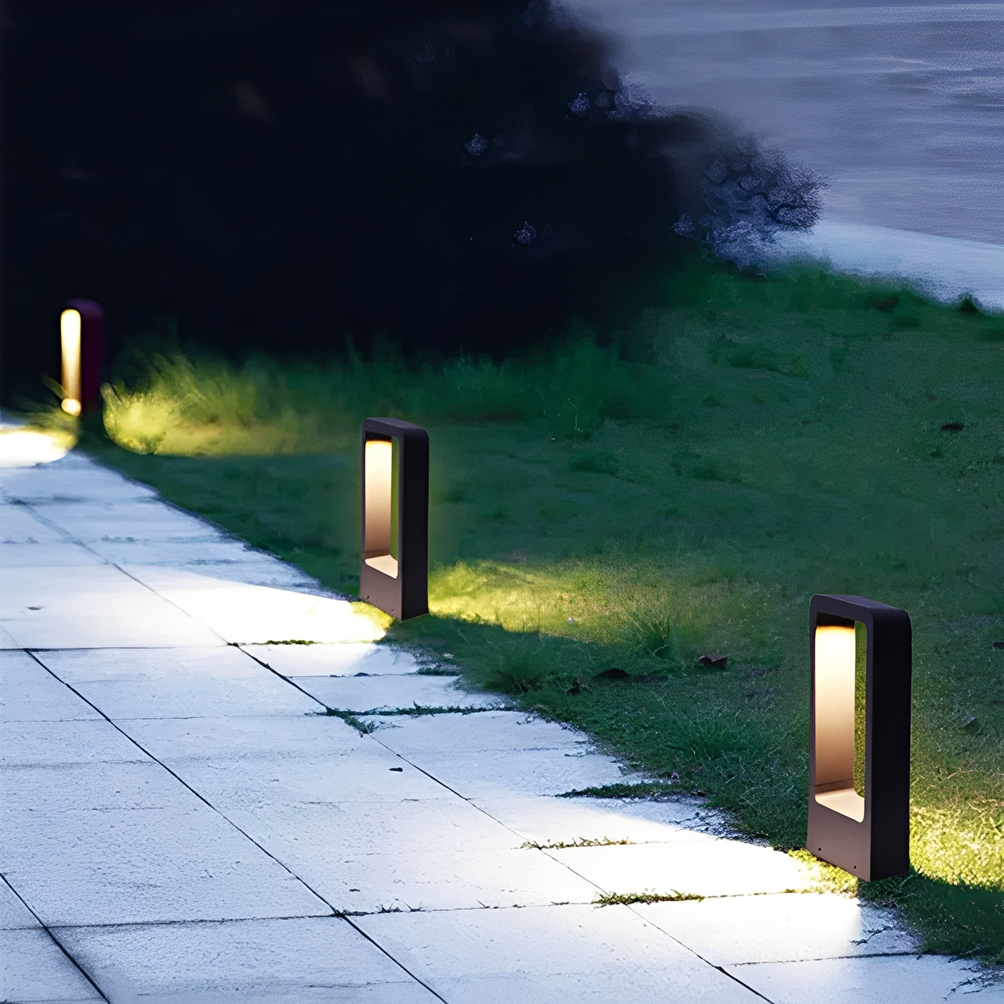 Levana – Wasserdichte LED Rasenlampe
