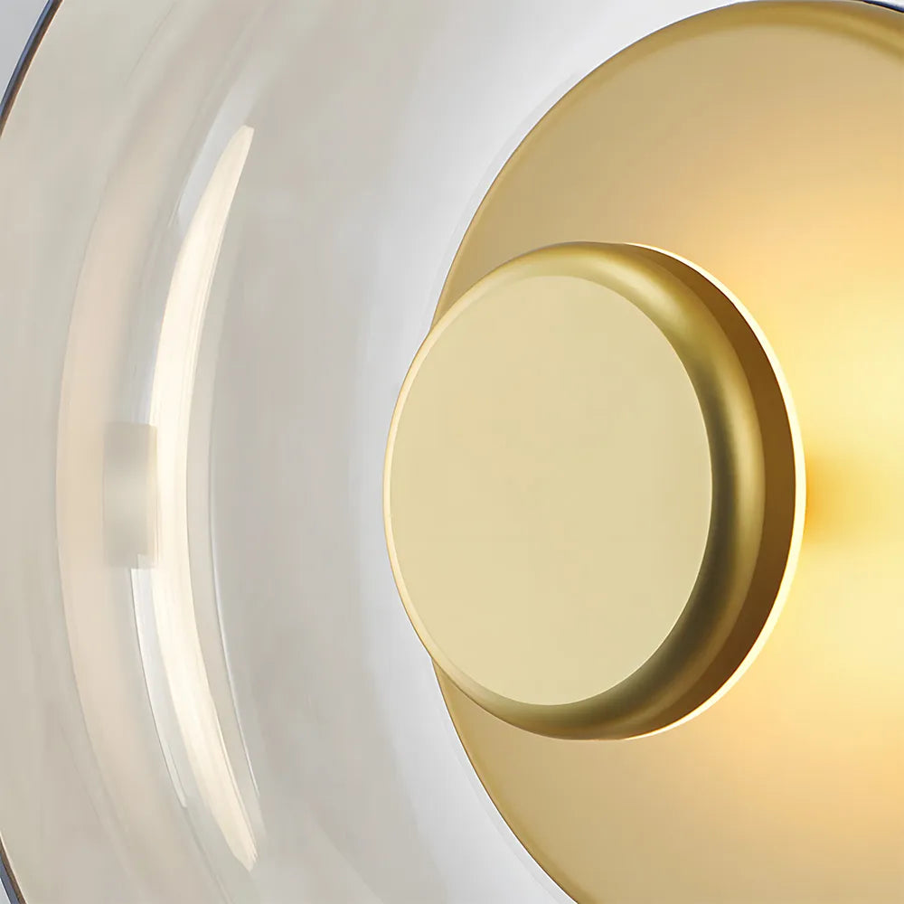 Fred – Industrielle Glas Wandlampe