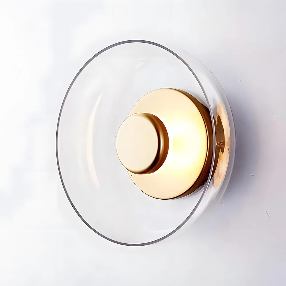 Fred – Industrielle Glas Wandlampe