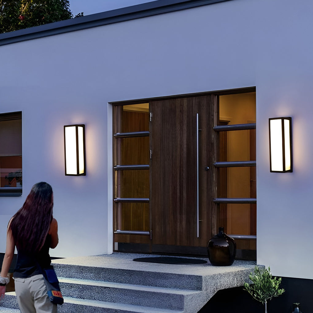 Sakura – Rechteckige LED Wandleuchte