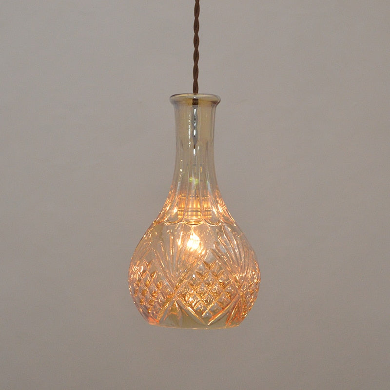 Elva – Modern Glasflaschen LED Lampe