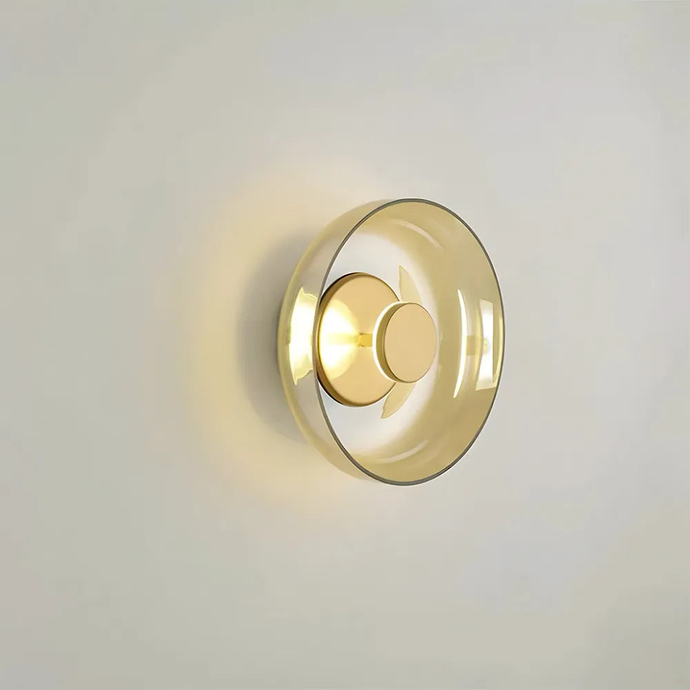Fred – Industrielle Glas Wandlampe
