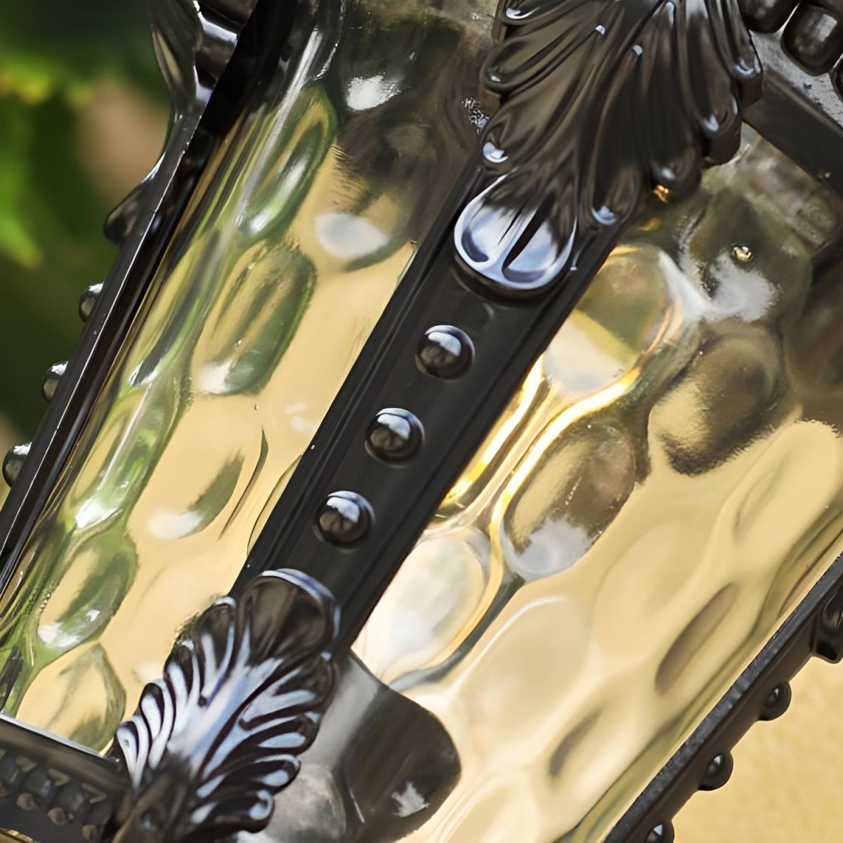 Vetro – Vintage Glas-Außenwandleuchte