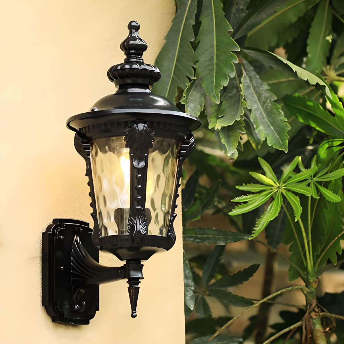 Vetro – Vintage Glas-Außenwandleuchte