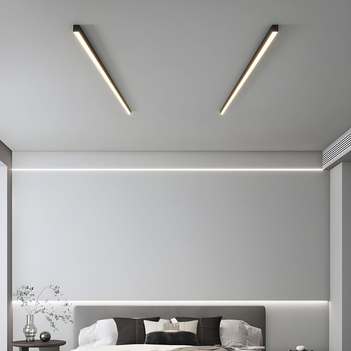 Lorin – Minimalistische Lineare LED-Deckenleuchte