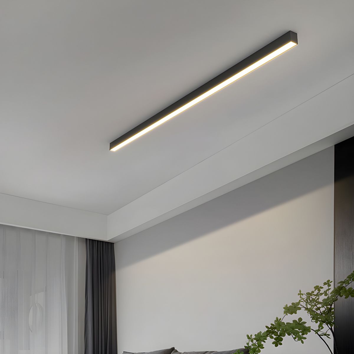 Lorin – Minimalistische Lineare LED-Deckenleuchte