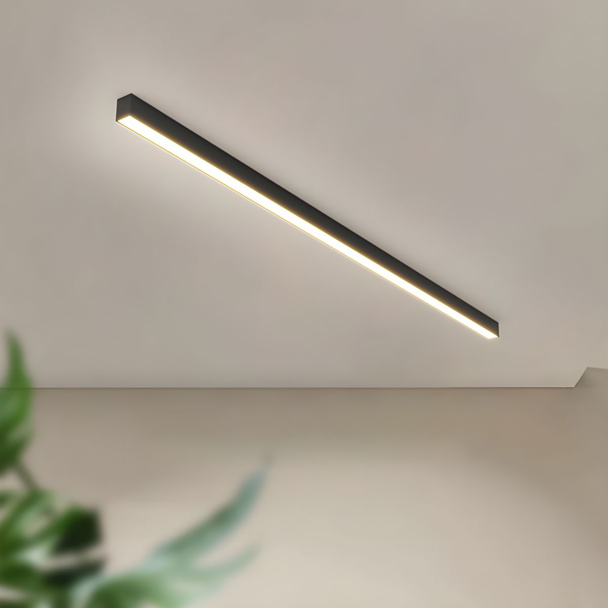 Lorin – Minimalistische Lineare LED-Deckenleuchte