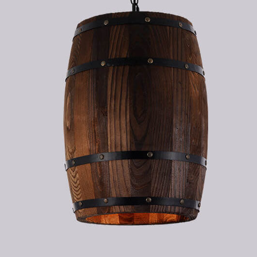 Arlo – Rustikaler Holz-Bar-Kronleuchter