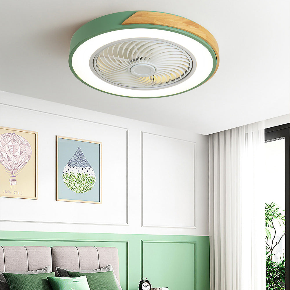 Aeron – Rotierende Deckenventilator-Leuchte